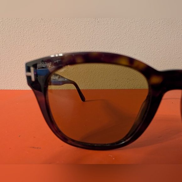 Mens/Womens/Unisex Tom Ford Eugenio Havana Brown Tortoise Sunglasses Box & Case - Picture 9 of 14